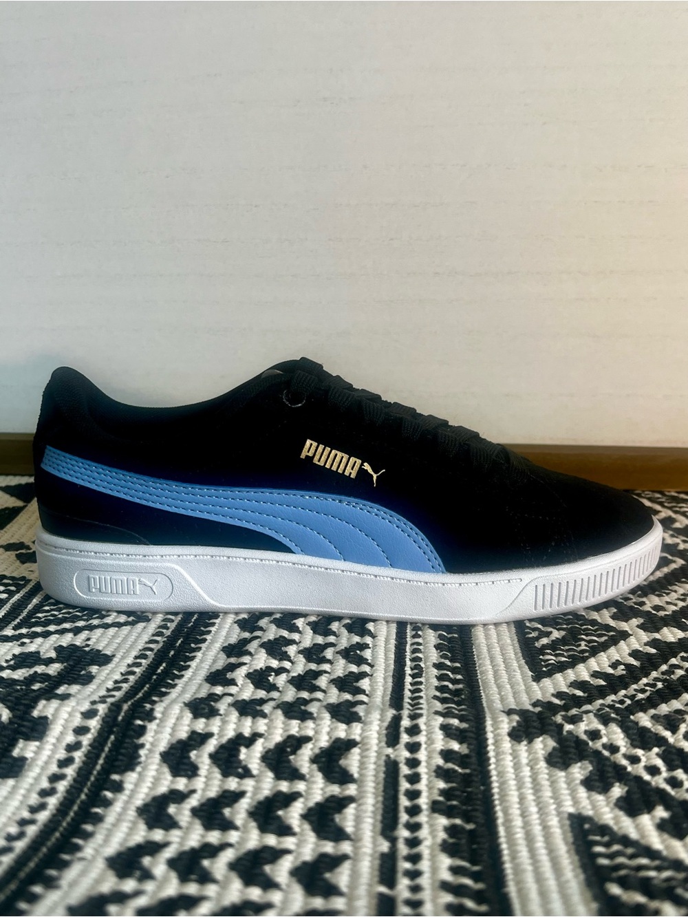 PUMA Vikky V3 Black/Blue/Gold/White Soft Foam